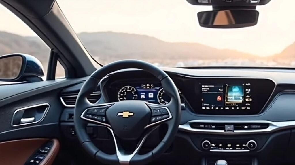 Interior of 2026 Chevy Caprice
