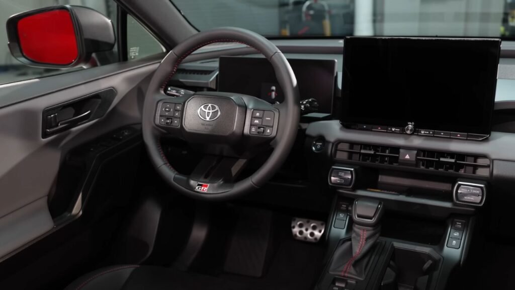 Interior of 2026 Toyota RAV4 GR Sport