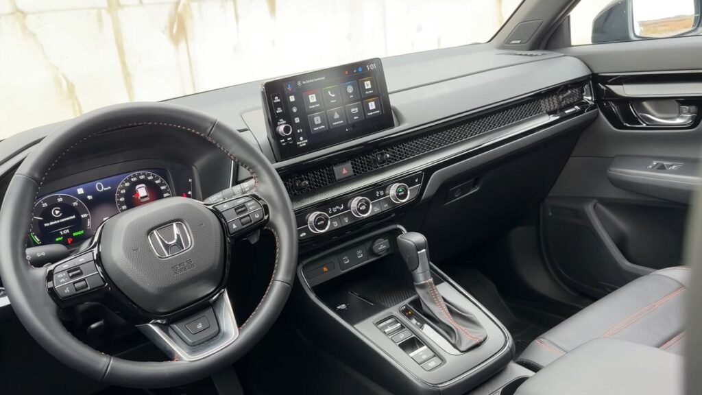 Interior of Honda CR-V