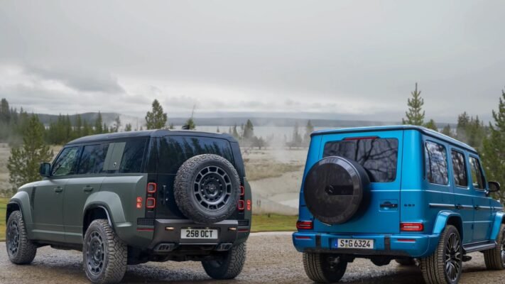 2025 Mercedes-Benz G-Class vs. Land Rover Defender OCTA - Who is ...