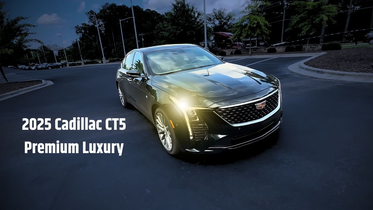 All-New 2025 Cadillac CT5 Premium Luxury Specs Review - Pontos Auto