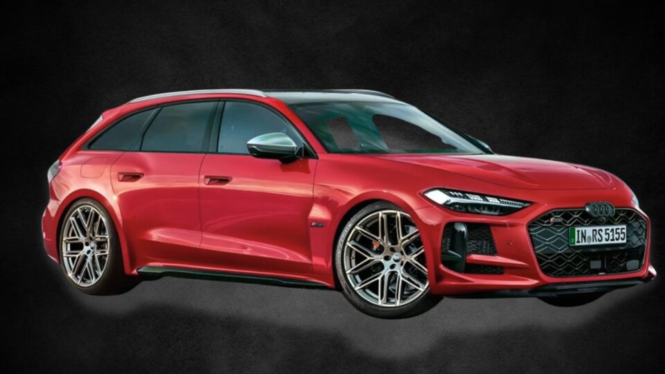 2026 Audi RS 5 Avant Rendered with Aggressive New Design