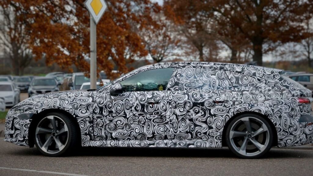 2026 Audi RS 5 Avant Spy Shots Side