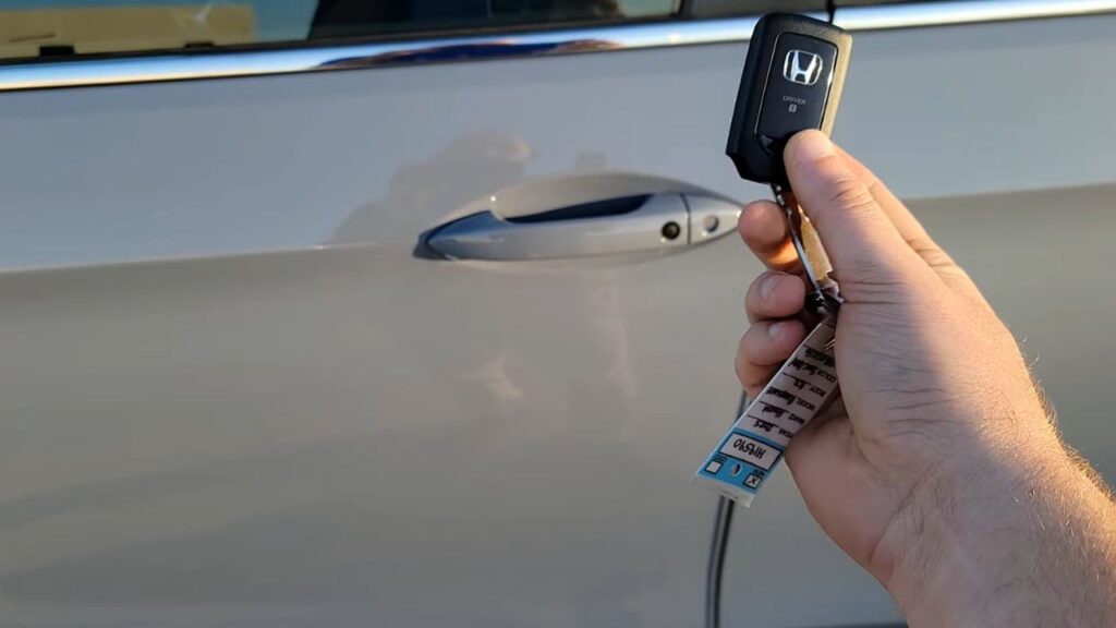 Locking the Key Fob Inside the Vehicle