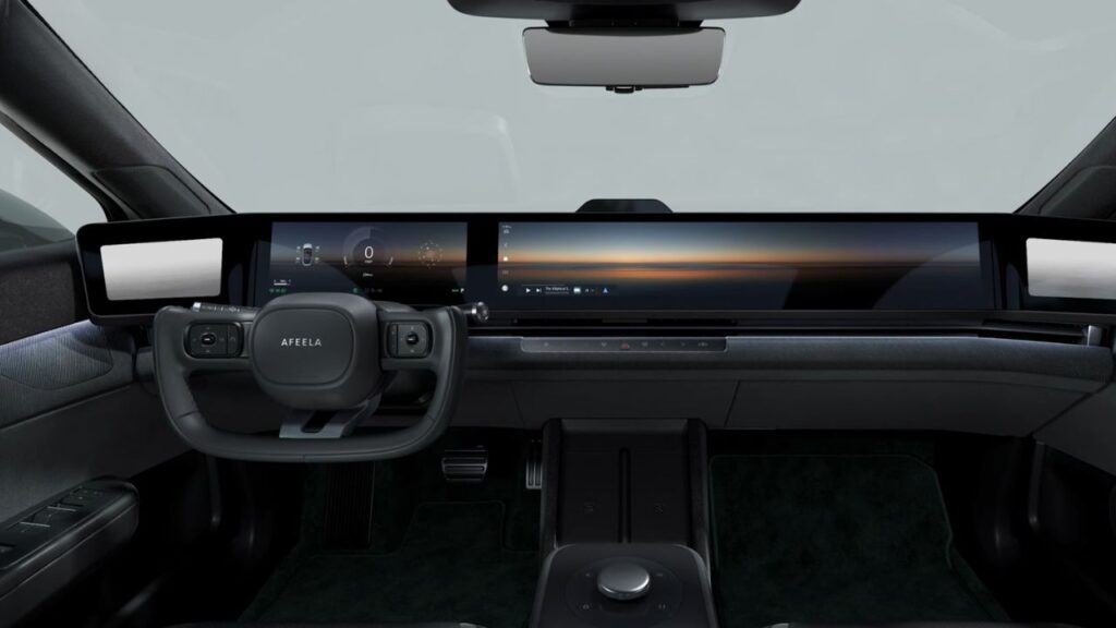 Sony-Honda's Afeela 1 EV Interior Comfort