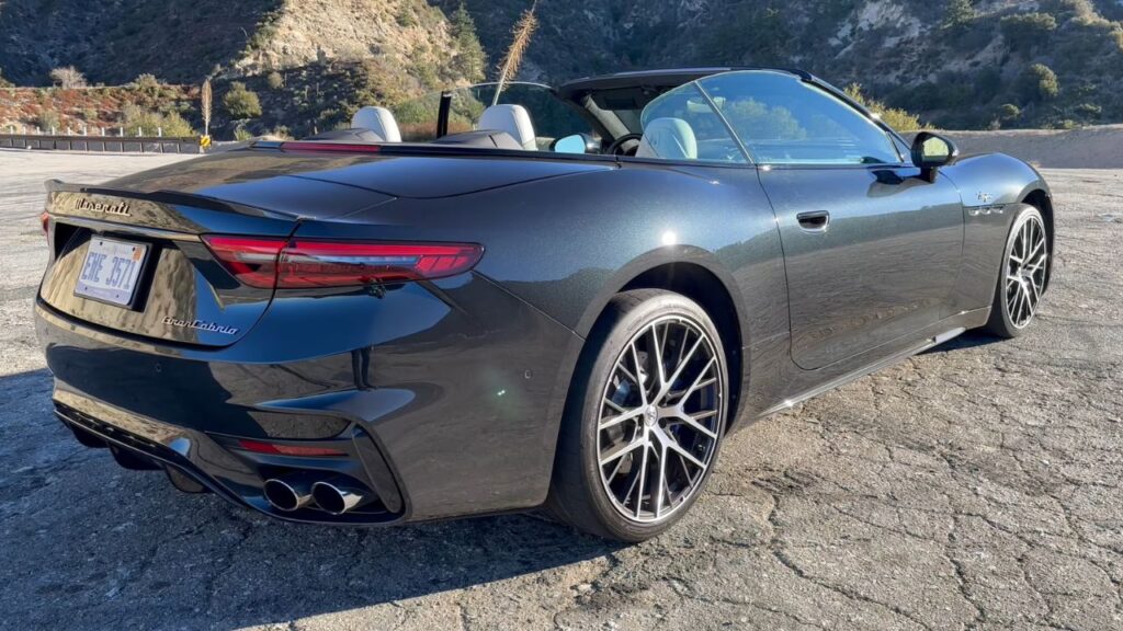 2025 Maserati Grand Cabrio Rear