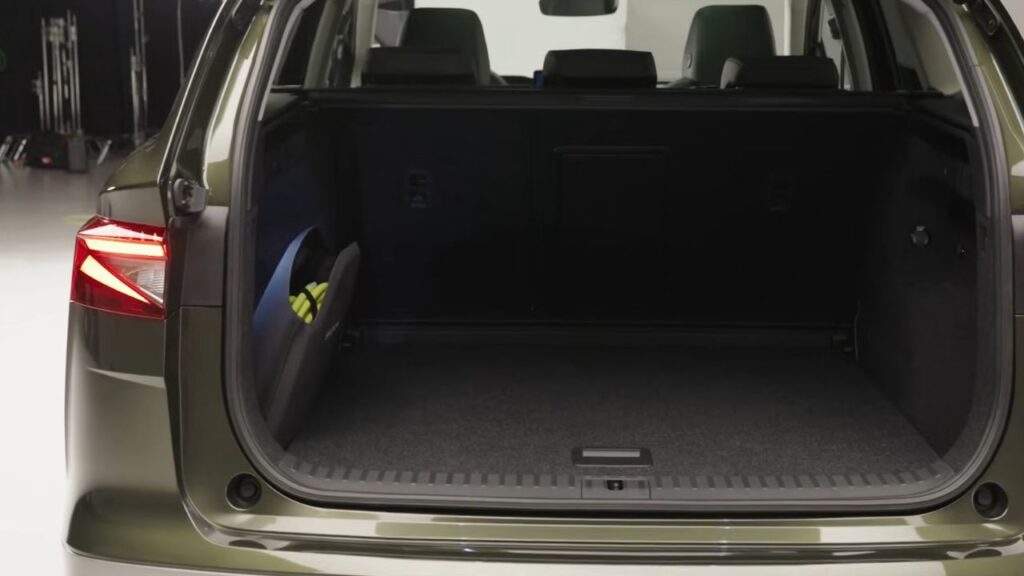 2025 Škoda Enyaq Boot Space