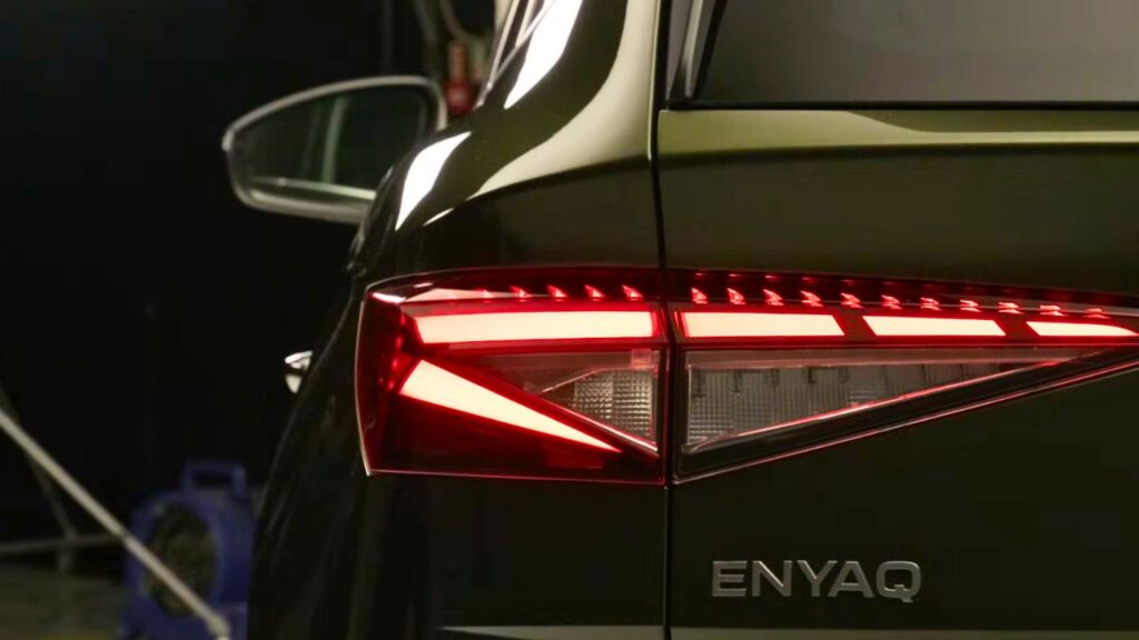 2025 Škoda Enyaq Tail Light