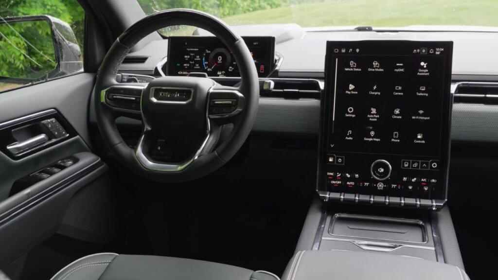 2026 Sierra EV AT4 Interior