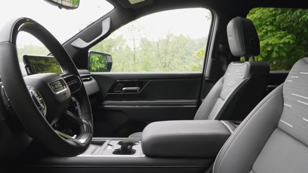 2026 Sierra EV AT4 Interior