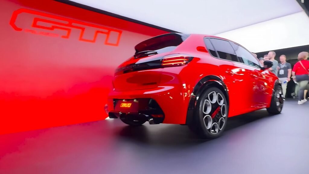 Peugeot Launches e208 GTi Rear