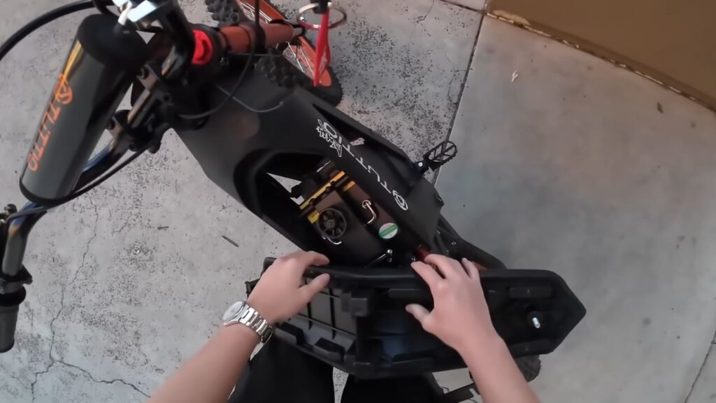 Tuttio Ebike Battery Under Seat